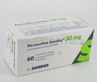 paroxetine hcl 20mg mylan