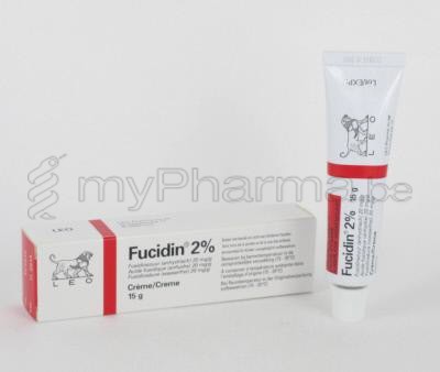FUCIDIN 2% 15 G CREME  (geneesmiddel)