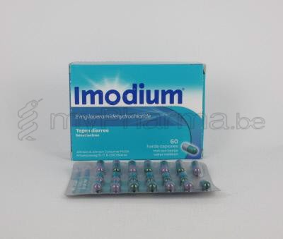 IMODIUM 2 MG 60 CAPS  (geneesmiddel)