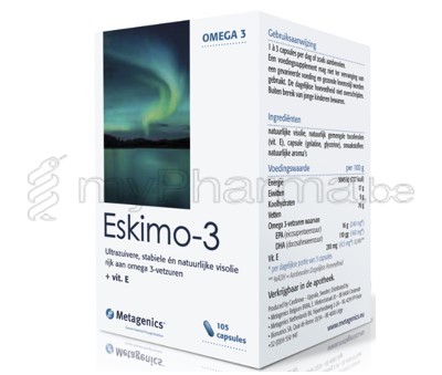 ESKIMO-3 105 CAPS (voedingssupplement)