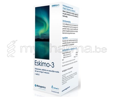 ESKIMO-3 LIMOEN 210 ML (voedingssupplement)