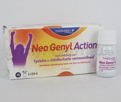 NEOGENYL ACTION 15 x 10 ml unidoses (complément alimentaire)