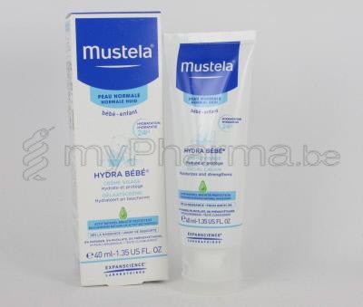 Mustela Crème visage Hydra Bébé (40 ml) au meilleur prix sur