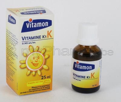 Wegenbouwproces brandstof beet Apotheek Dansaert 1000 Brussel : VITAMON K 0.145MG/1ML 25 ML DRUPPELS