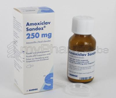 Pharmacie Dansaert 1000 Bruxelles Amoxiclav Sandoz 250mg 5ml 60 Ml Susp