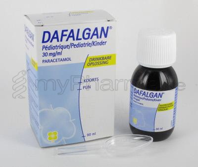 DAFALGAN PEDIATRIE 30MG/ML 90 ML (geneesmiddel)