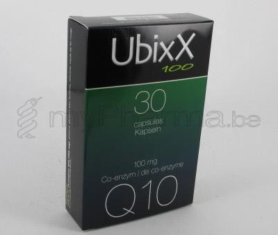 UBIXX 100MG 30 caps (voedingssupplement)
