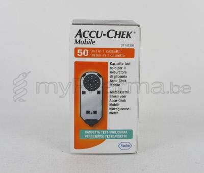 ACCU CHECK MOBILE TEST CASSETTE 50 TESTS 5953740171