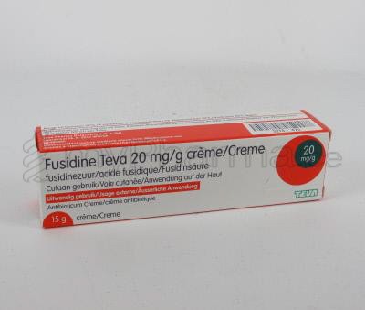 FUCIDINE TEVA 2% 15 G CREME                    (geneesmiddel)